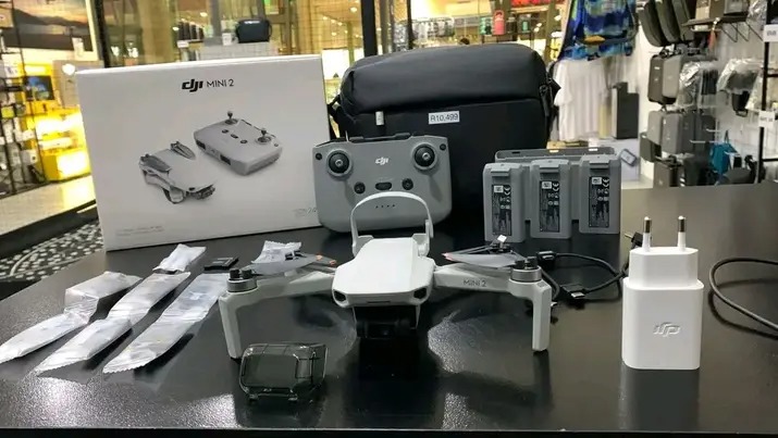 DJI drone kit with accessories