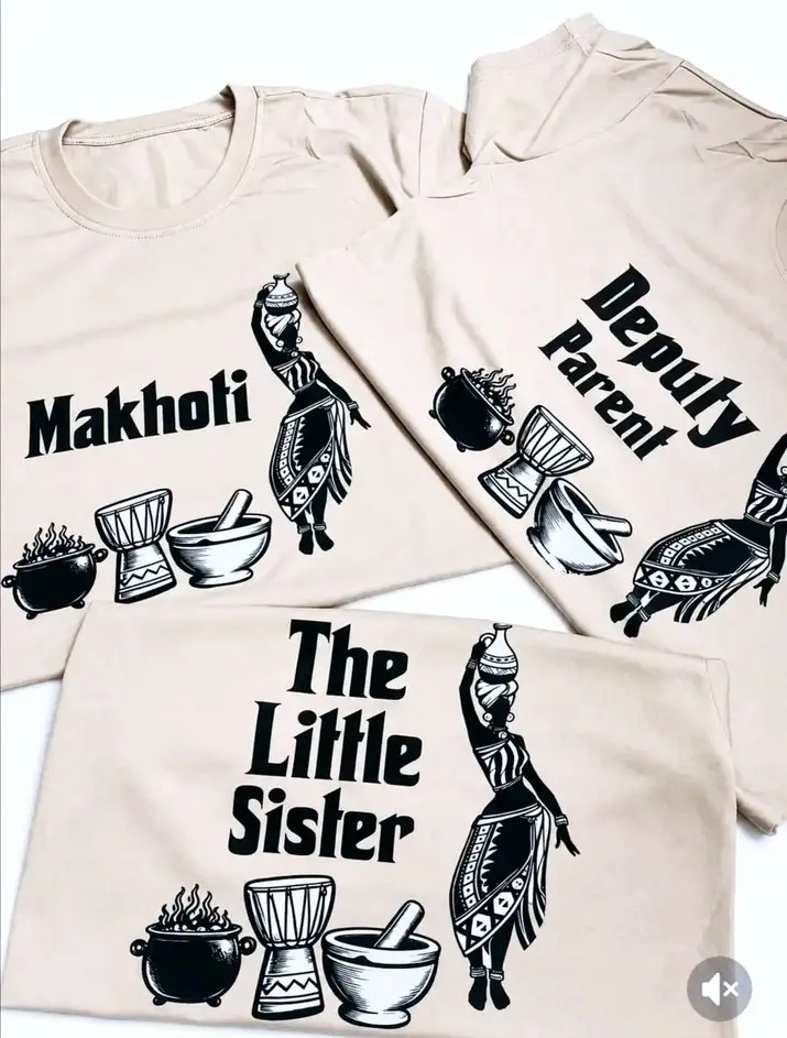 Custom printed bridal party t-shirts